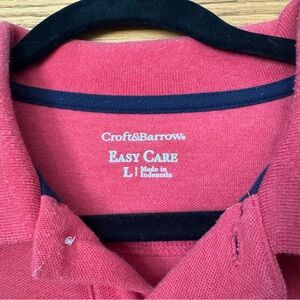 Croft & Barrow Red Polo Shirt